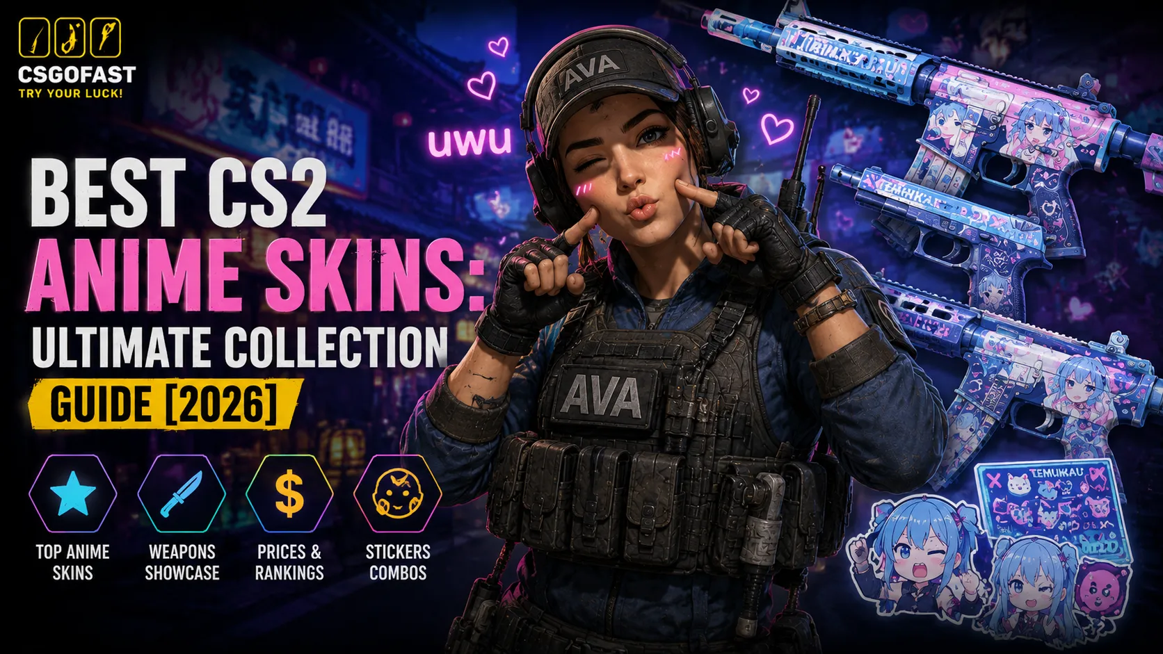 Best CS2 Anime Skins: Ultimate Collection Guide [2026]