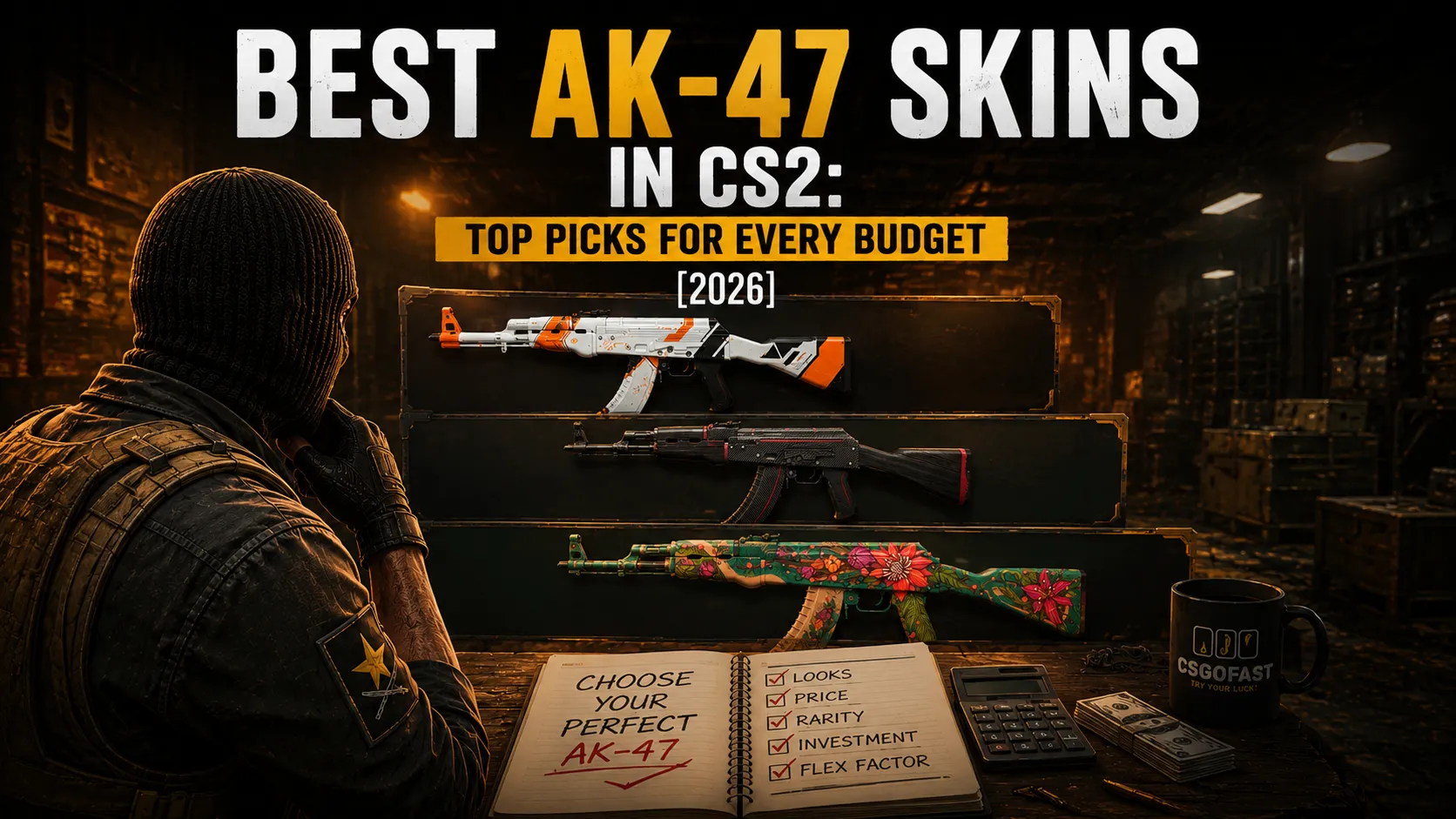 Best AK-47 Skins in CS2: Top Picks for Every Budget